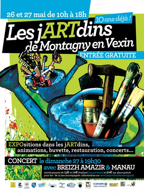 Affiche des Jardins de Montagny 2012